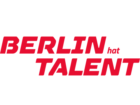 Logo bzw. Schriftzug von "Berlin hat Talent". 