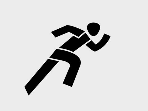 Leichtathletik Piktogramm