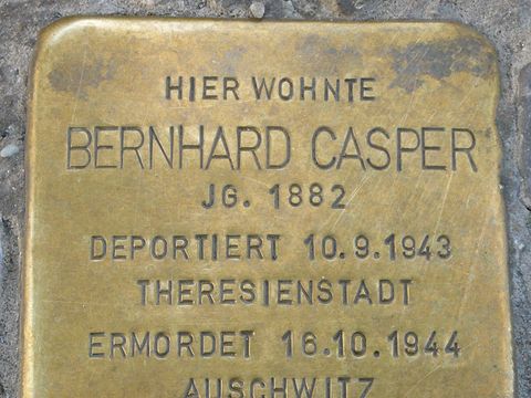 Stolperstein Bernhard Casper