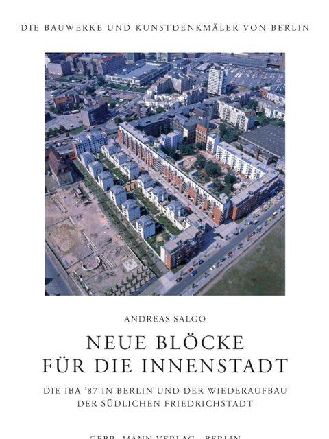 Bildvergrößerung: Cover "Neue Blöcke für die Innenstadt", Andreas Salgo, 2021