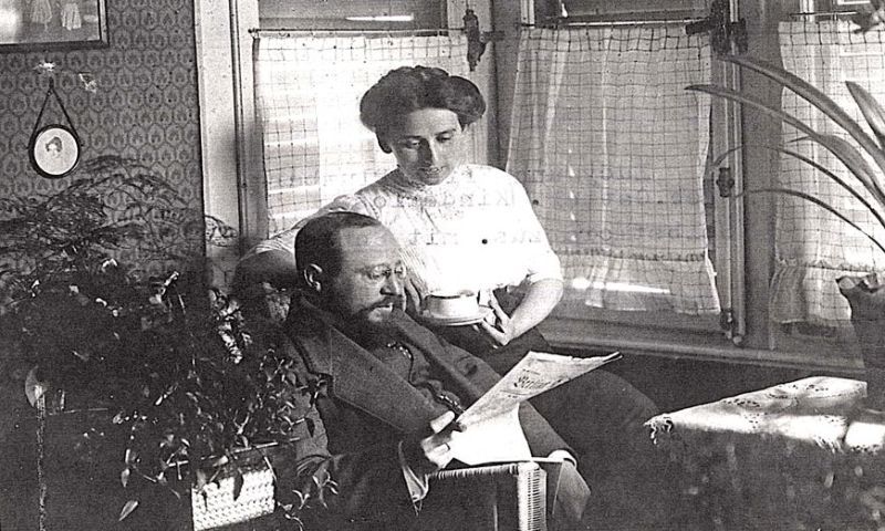 Das Ehepaar Lucie und Erich Blumberg ca. 1913