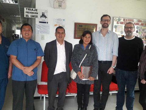 Medizinische Unterstützung in der Partnerstadt Cajamarca 