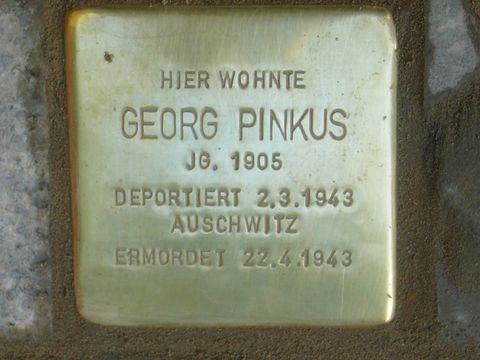 Stolperstein für Georg Pinkus