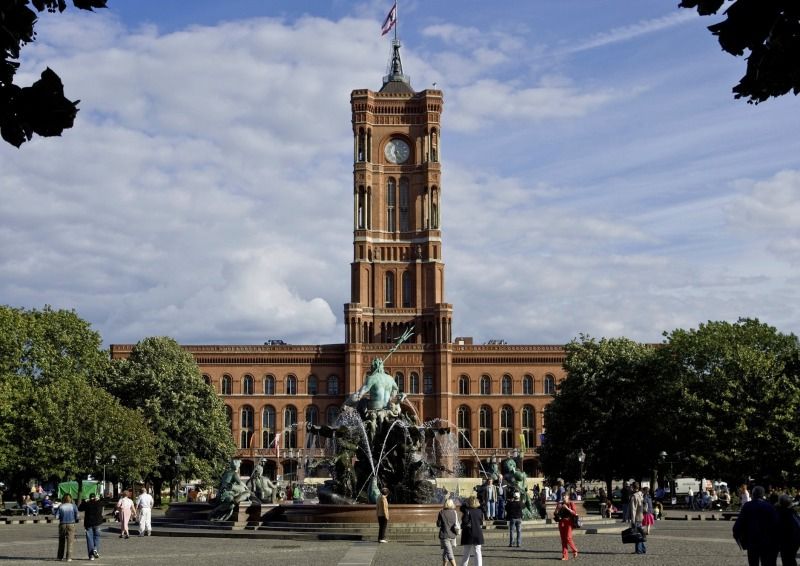 Bildvergrößerung: Das Berliner Rathaus, Sitz des Senatskanzlei