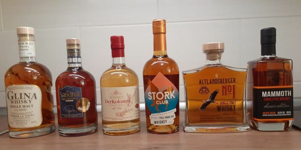 Das Brandenburger Whisky-Sortiment