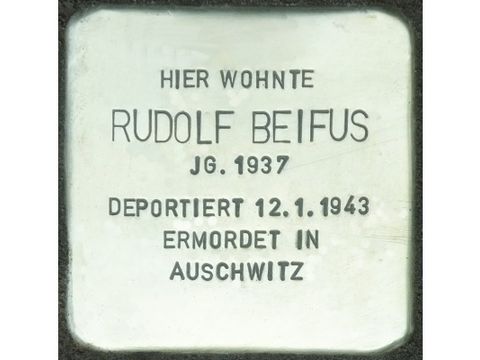 Stolperstein Rudolf Beifus