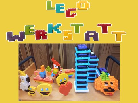 Kreatives Bauen mit Legosteinen