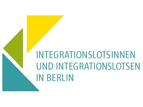 Logo Integrationslotsinnen und Integrationslotsen in Berlin