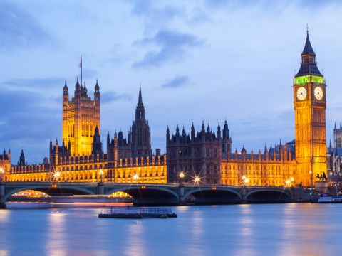 London: Big Ben und Westminster Bridge
