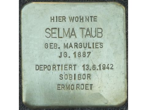 Stolperstein Selma Taub