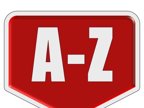 Marker rot A-Z