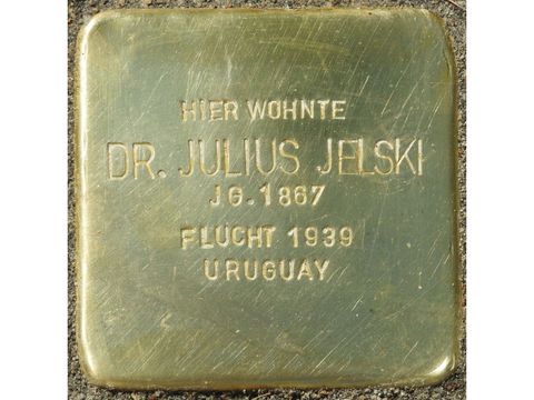 Stolperstein Dr. Julius Jelski