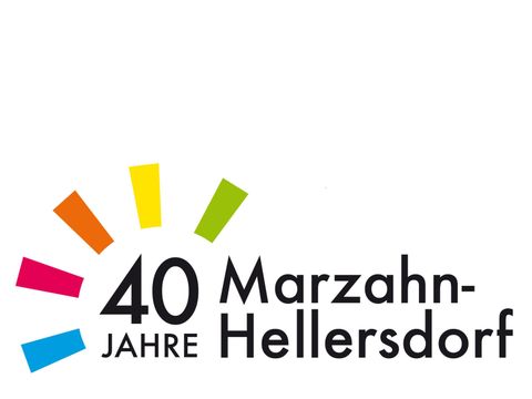Logo "40 Jahre - Wir feiern Marzahn-Hellersdorf"