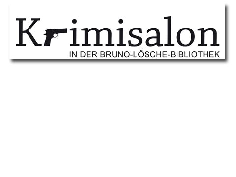 Logo Krimisalon in der Bruno-Lösche-Bibliothek