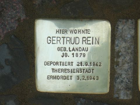 Stolperstein für Gertrud Rein