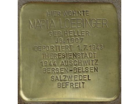 Stolperstein Maria Loebinger