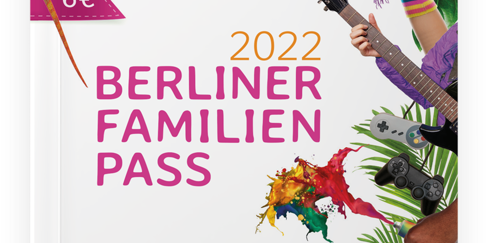 Cover vom Berliner FamilienPass 2022