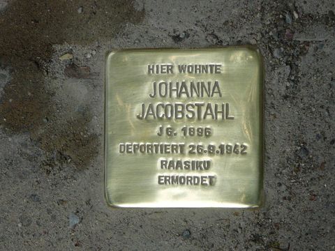 Stolperstein für Johanna Jacobsthal
