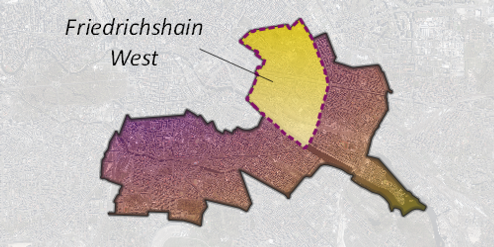 Prognoseraum Friedrichshain West