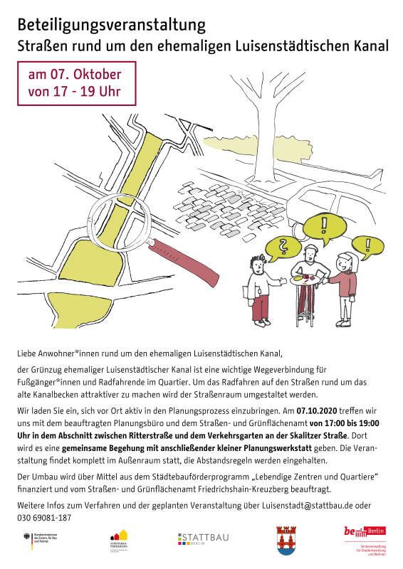 ELK - Plakat Beteiligungsveranstaltung 07.10.2020 