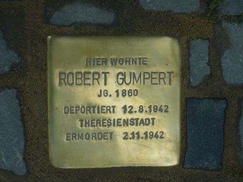 Stolperstein für Robert Gumpert