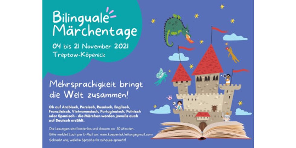 Bilinguale Märchentage 2021 in Treptow-Köpenick
