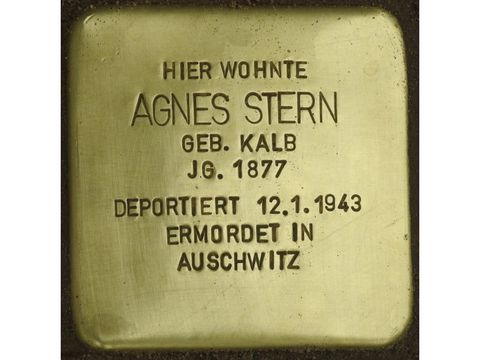 Stolperstein Agnes Stern