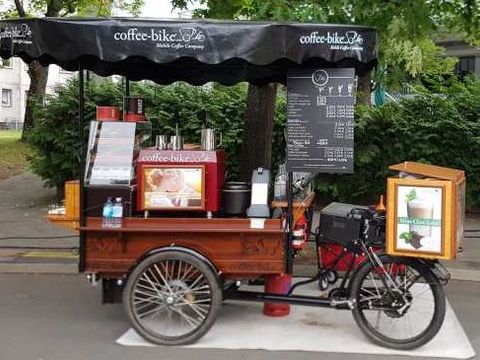 Kaffee-Fahrrad