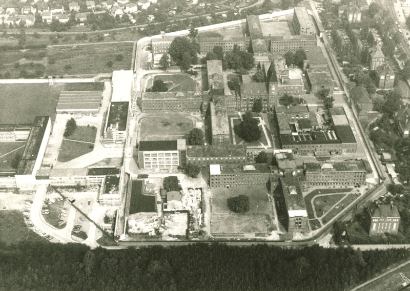 Luftbild der JVA Tegel 1978-1979