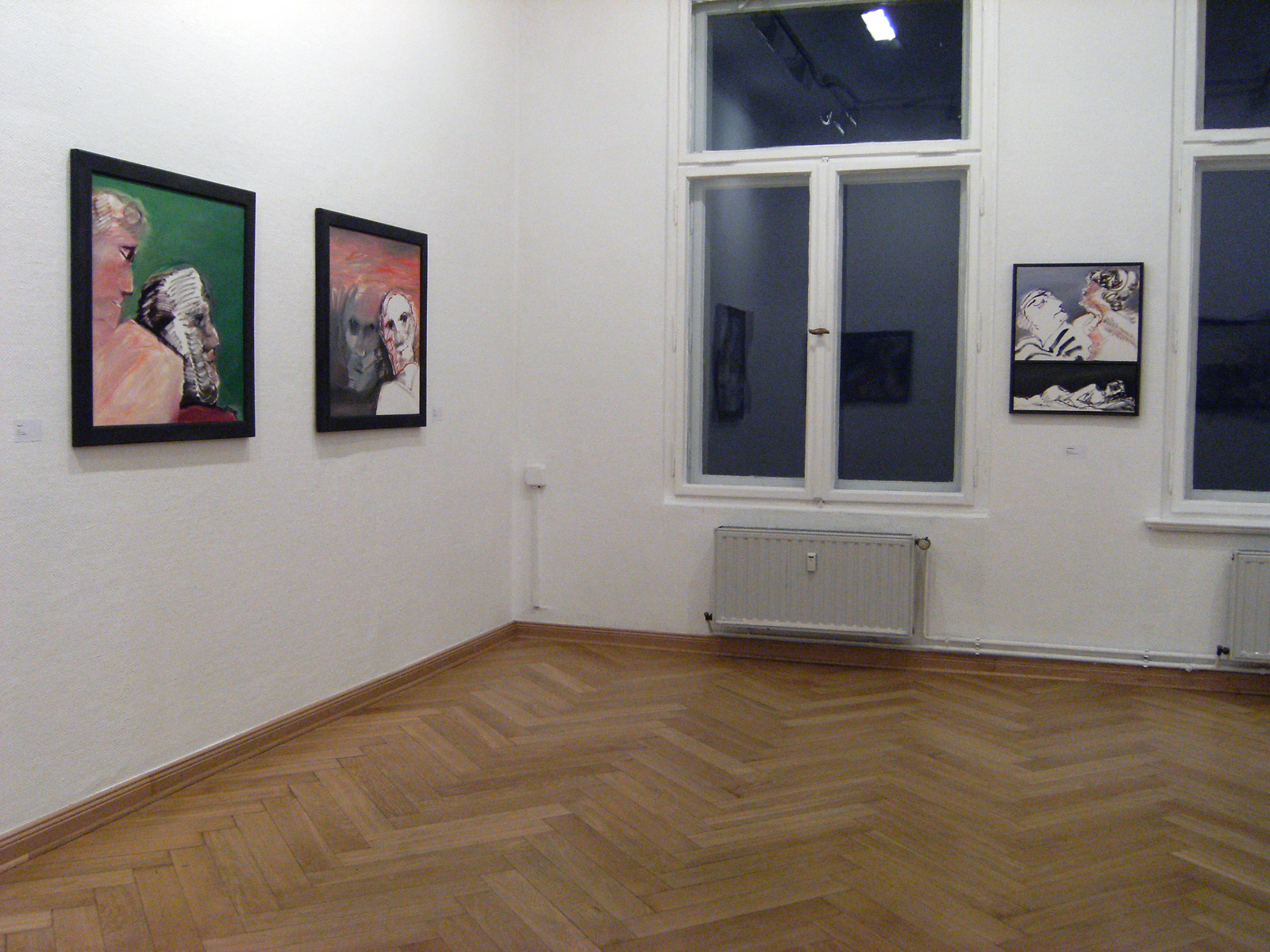Blick in die Ausstellung – Hans Vent: Malerei – Bild 12