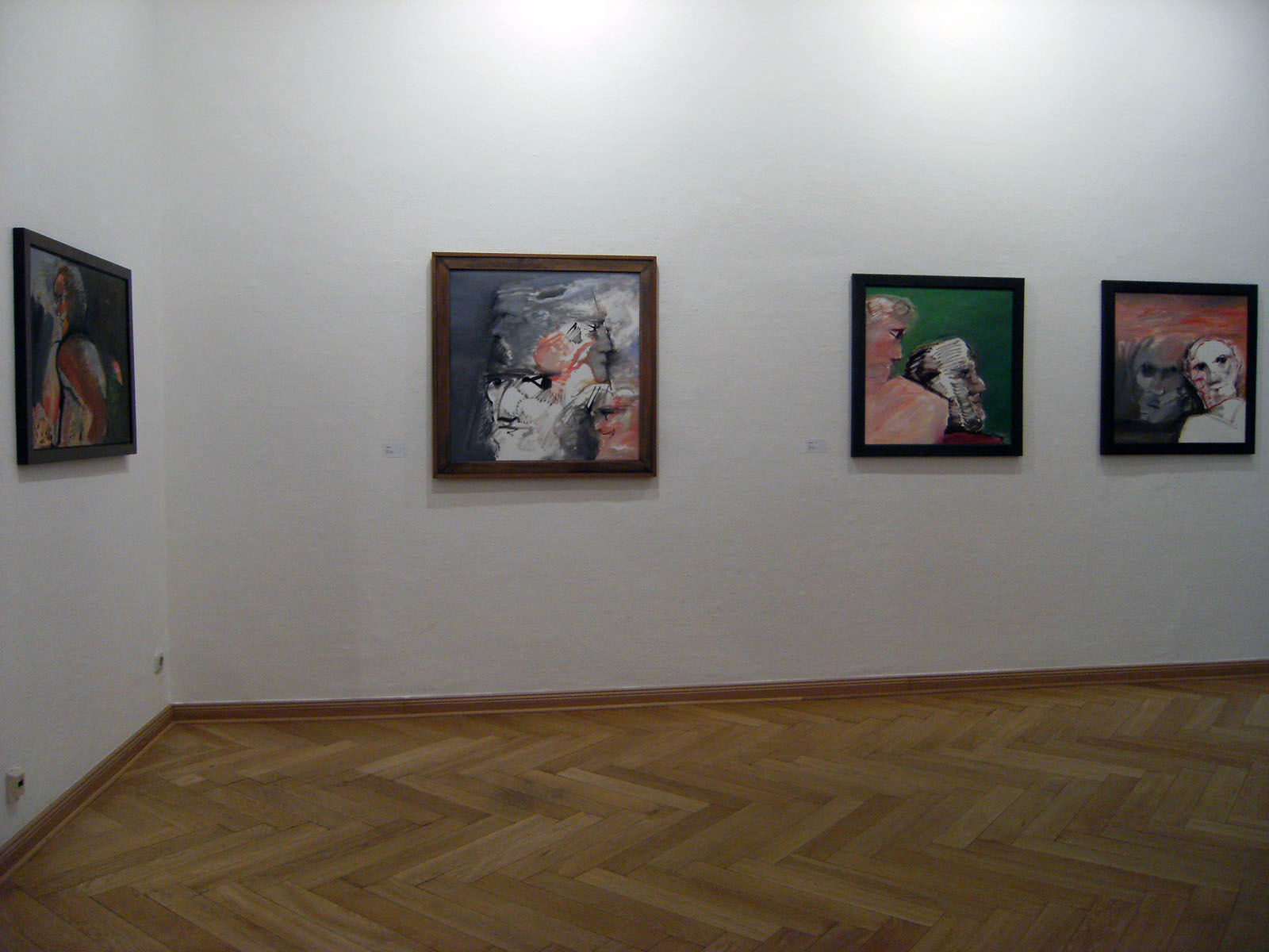 Blick in die Ausstellung – Hans Vent: Malerei – Bild 3