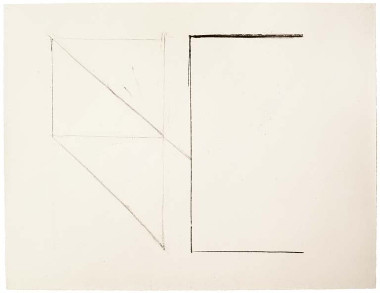 Sam Szembek - Ohne Titel, Kohle auf Papier, 76 x 100 cm, 2005