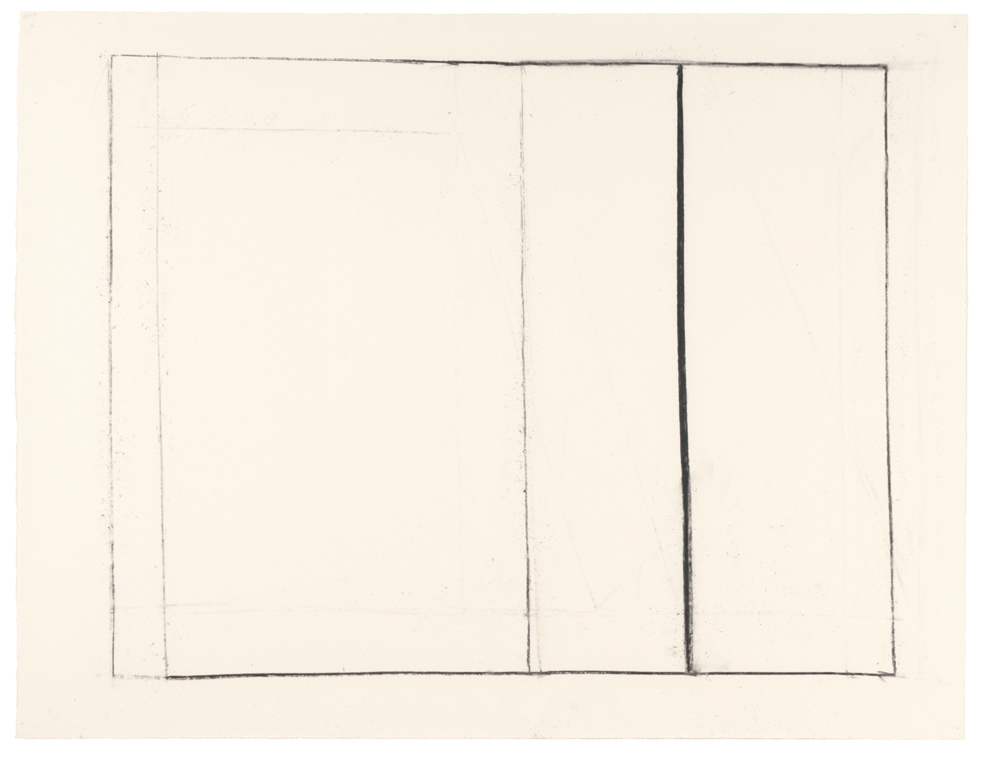 Sam Szembek - Ohne Titel, Kohle auf Papier, 76 x 100 cm, 2009