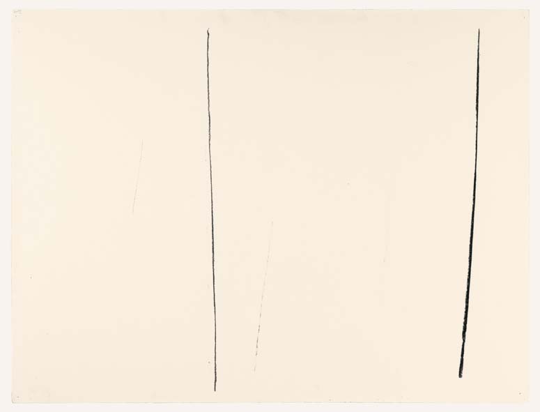 Sam Szembek - Ohne Titel, Kohle auf Papier, 76 x 100 cm
