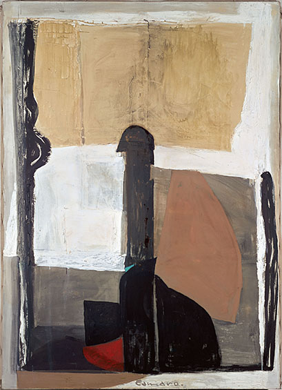 Alexander Camaro: "Gamba", 1967, Öl auf Leinwand, 180,0 x 125,0 cm 