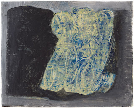 Regina Conrad: o.T., 2020, Collage, 46 x 56 cm
