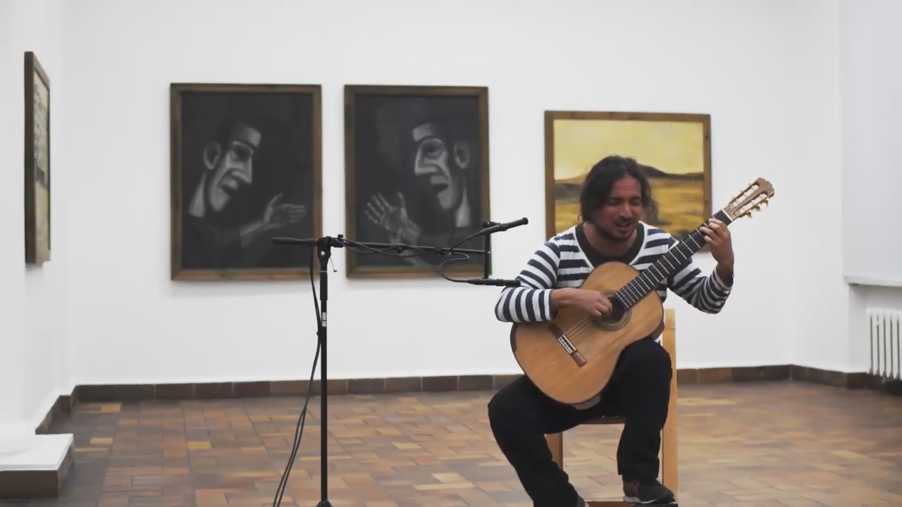 Musikalisches Programm zur Ausstellungseröffnung mit Nicolás Rodrigo Miquea