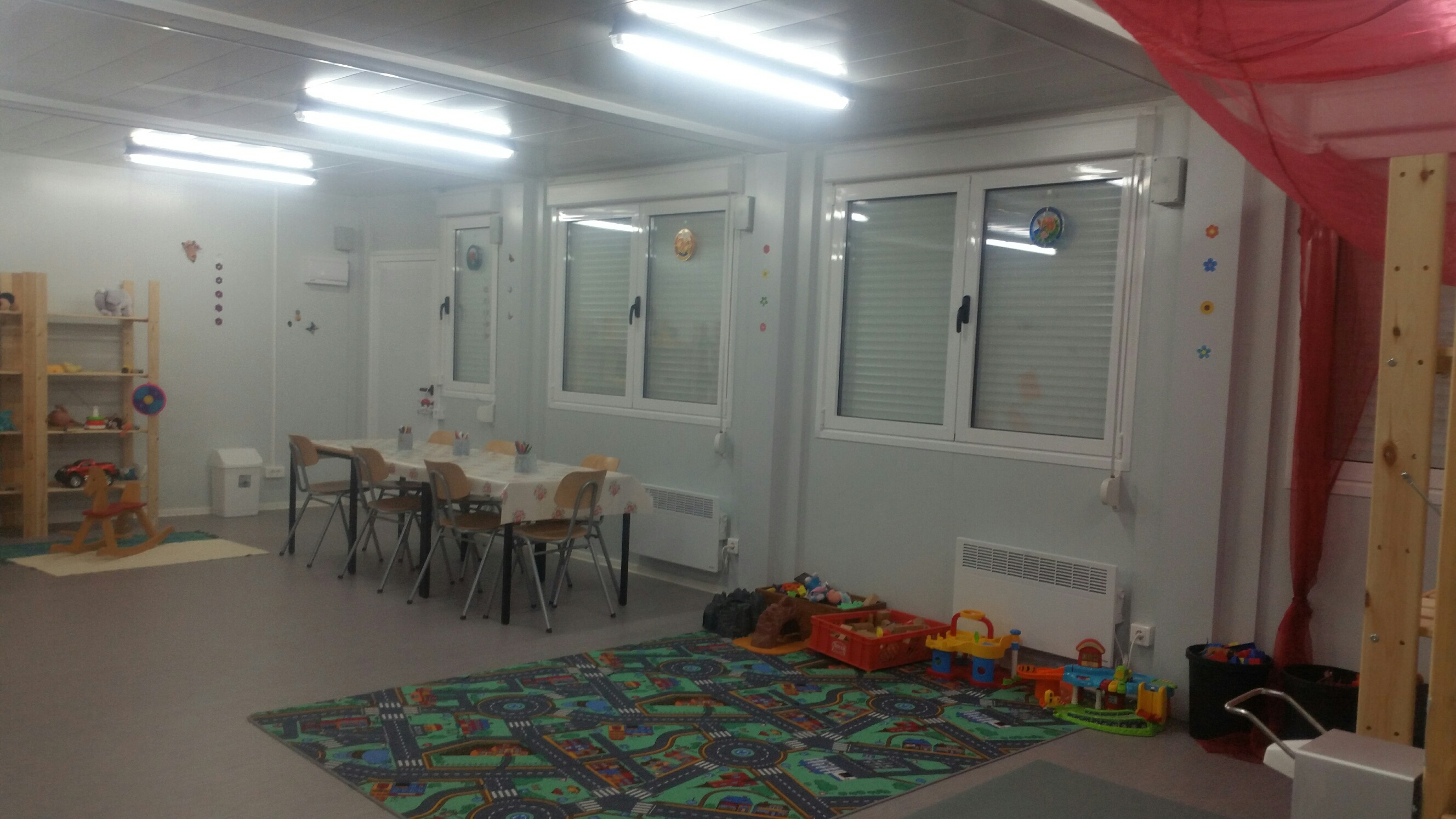 Tempohome am Oberhafen - Kinderbetreuungsraum