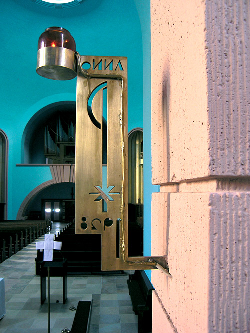 St. Augustinus - Lampe mit ewigem Licht, 2007