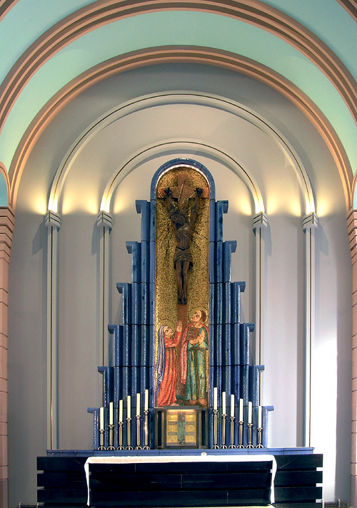Altar nach der Rekonstruktion 2007