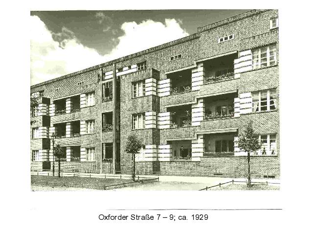 2003 Oxforder Straße 7-9; ca. 1929