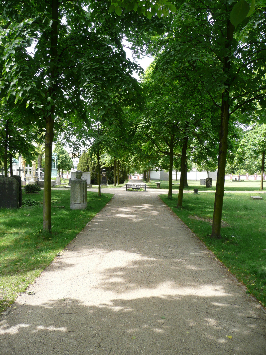Invalidenfriedhof, Hauptallee