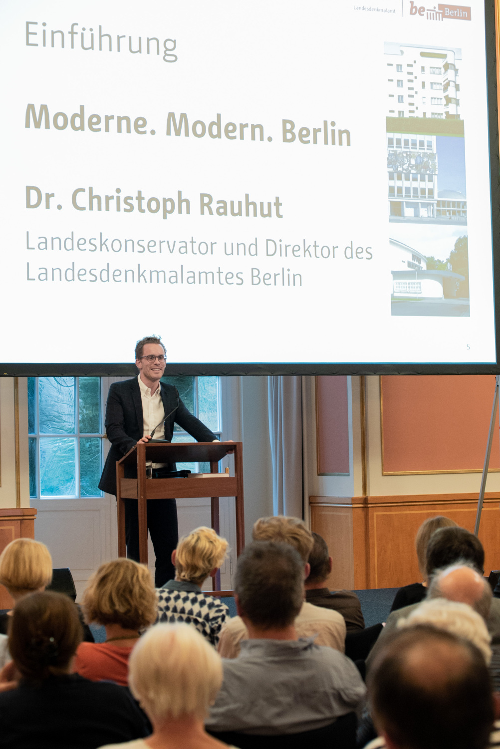 Tag des offenen Denkmals 2019 Abschlussveranstaltung Denkmalsalon Christoph Rauhut