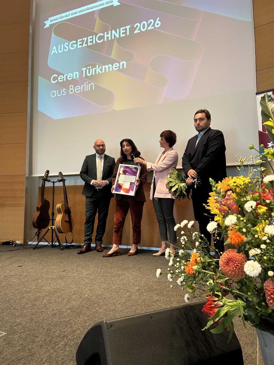 Hauptpreisträgerin für Berlin Ceren Türkmen