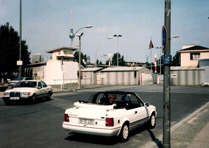 Grenzübergang Heinrich-Heine-Straße 1988