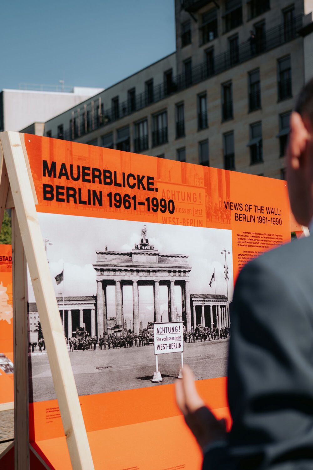 Eröffnung Open-Air-Ausstellung am Brandenburger Tor am 12.08.2026