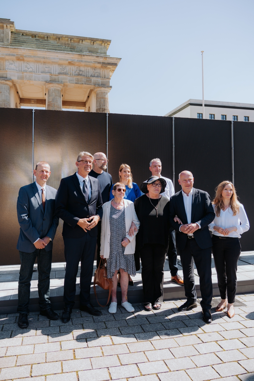 Eröffnung Open-Air-Ausstellung am Brandenburger Tor am 12.08.2026