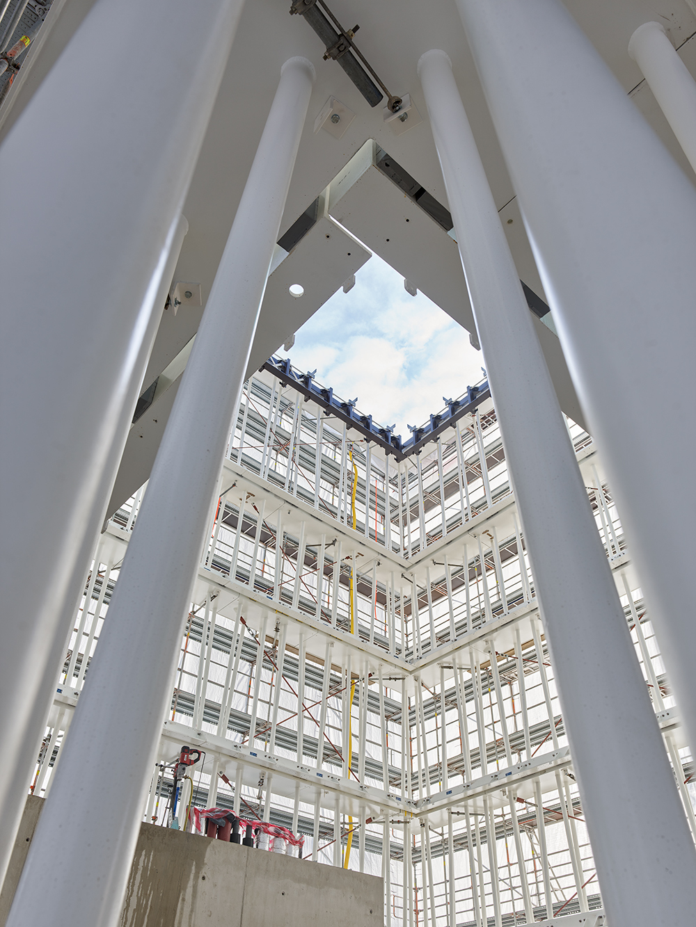 Bauhaus-Archiv – Turmkonstruktion