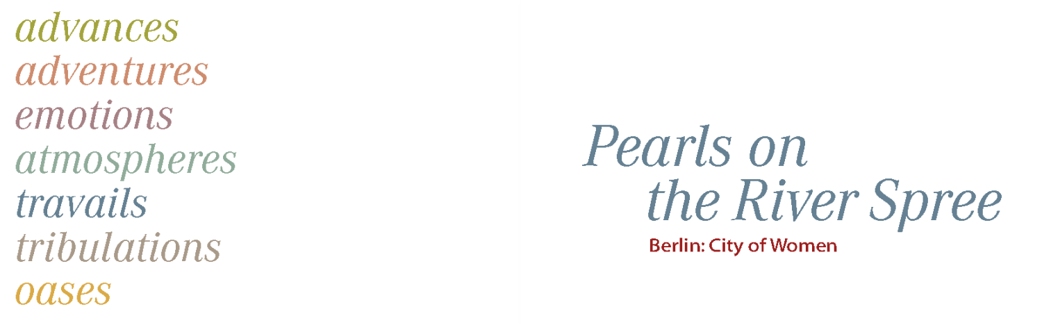 Pearls on the River Spree: Title page