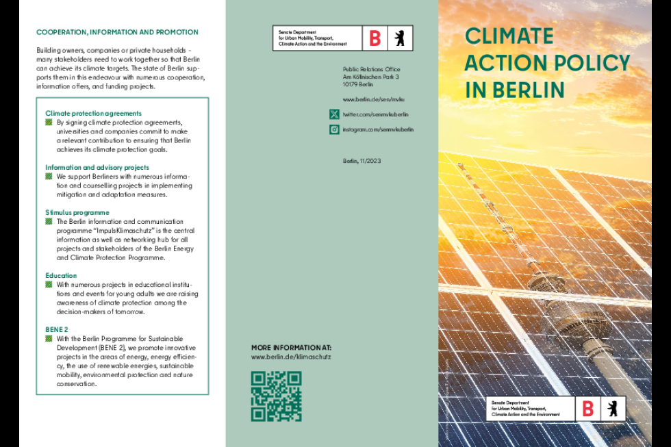 Climate protection in Berlin